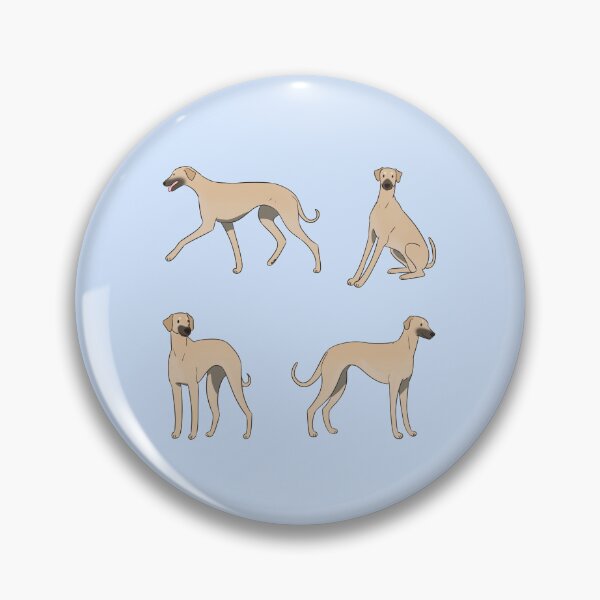 Item preview, Cute sloughi dog art designed and sold by Yaragold.
