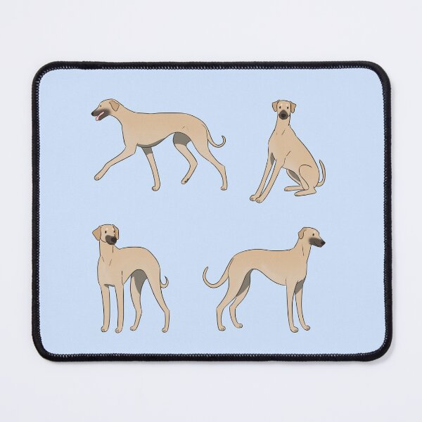 Item preview, Cute sloughi dog art designed and sold by Yaragold.