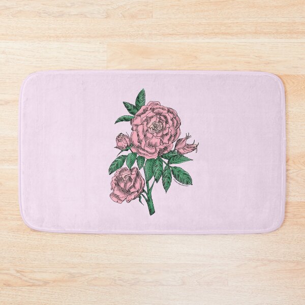 Item preview, Light Pink Globular Rose Bloom Double 16-25 Petals In 3+ Rows designed and sold by Rachael Taylor.