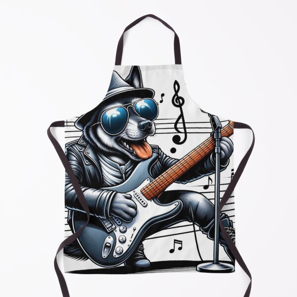 Item preview, Rockstar Pooch: The Guitar Legend designed and sold by Prosser87.