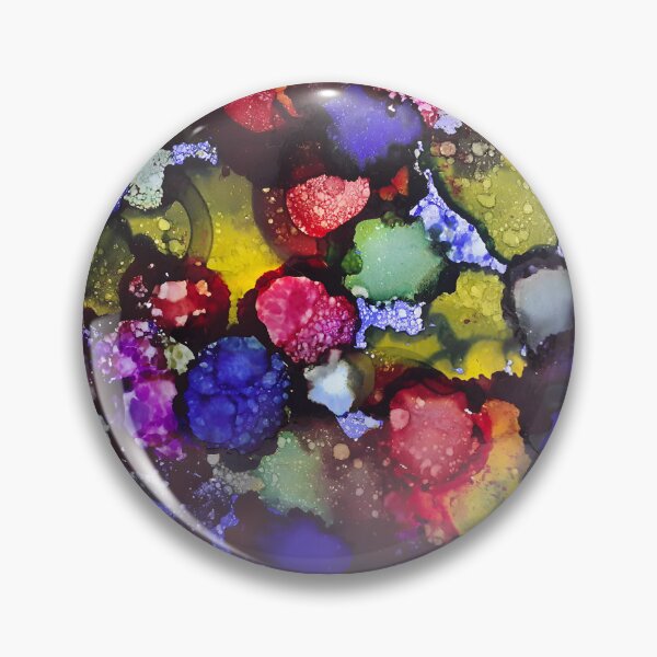 Item preview, Very Colorful Alcohol Ink Painting designed and sold by freshinkarts.