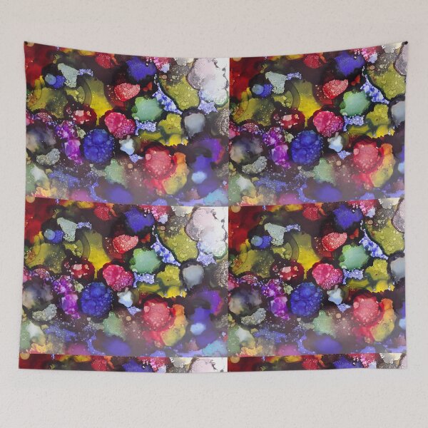 Item preview, Very Colorful Alcohol Ink Painting designed and sold by freshinkarts.