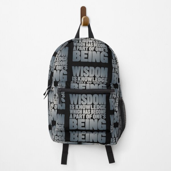 Item preview, Wisdom is knowledge which has become a part of one's being. v.4 designed and sold by x1brett.