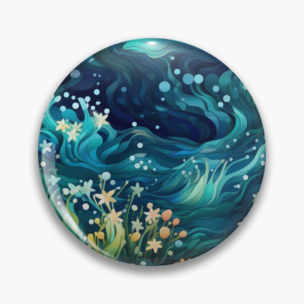 Item preview, Ocean Wildflowers designed and sold by Digital-Lys.