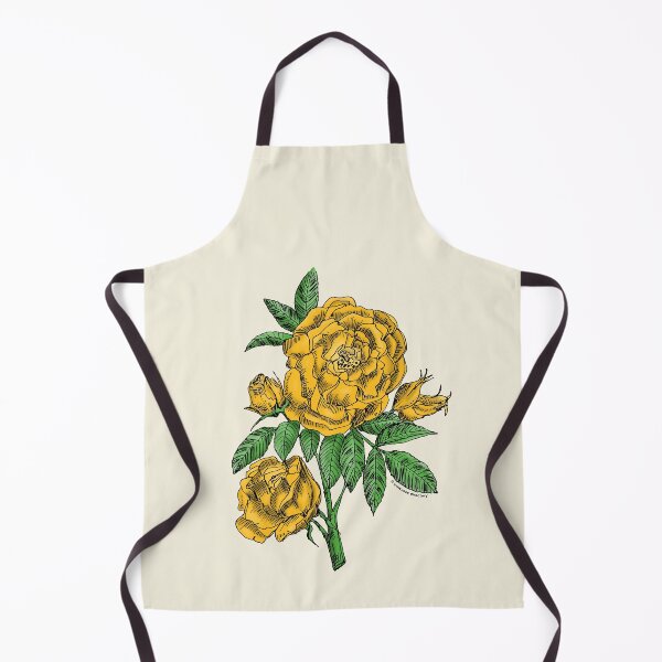 Item preview, Yellow Globular Rose Bloom Double 16-25 Petals In 3+ Rows designed and sold by Rachael Taylor.