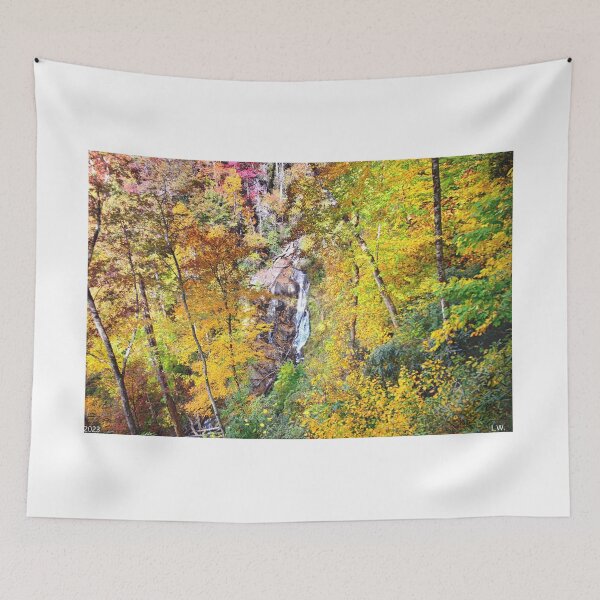 Item preview, Beechbottom Falls Pickens County South Carolina In Autumn designed and sold by LisaWootenPhoto.