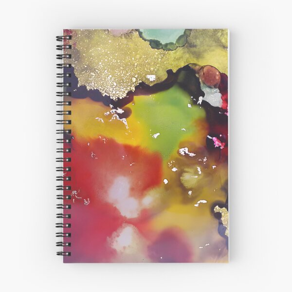 Item preview, Colorful Alcohol Ink Painting Abstract designed and sold by freshinkarts.