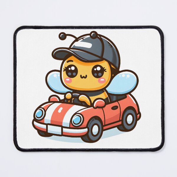 Item preview, Kawaii Driver Bee designed and sold by CanvasCutie.