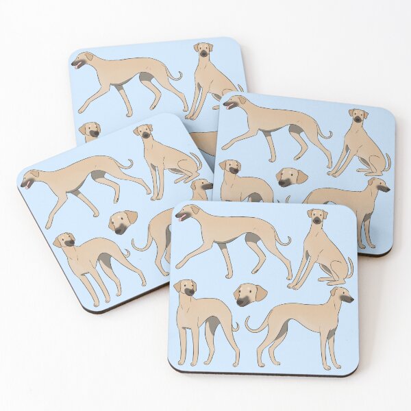 Item preview, Sloughi dog art designed and sold by Yaragold.