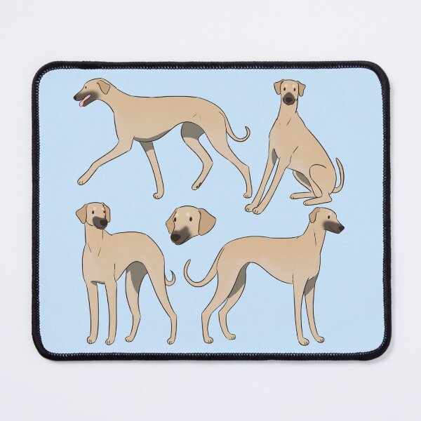 Item preview, Sloughi dog art designed and sold by Yaragold.