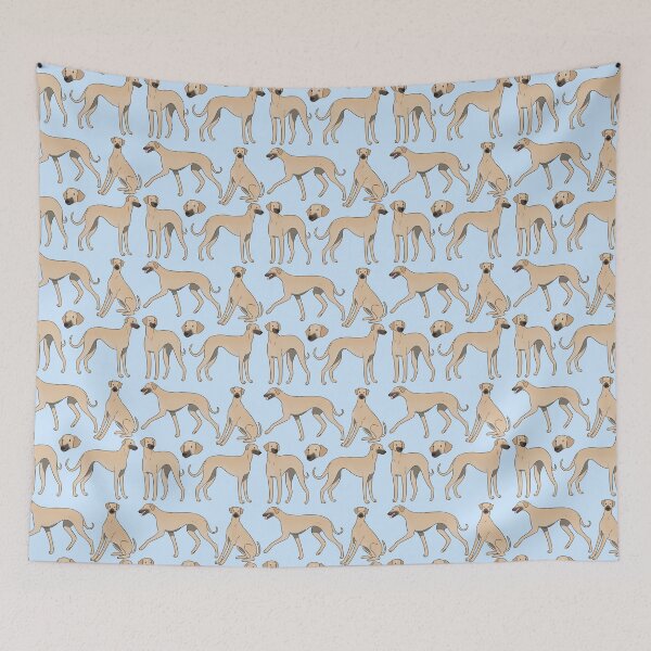 Item preview, Sloughi dog art designed and sold by Yaragold.