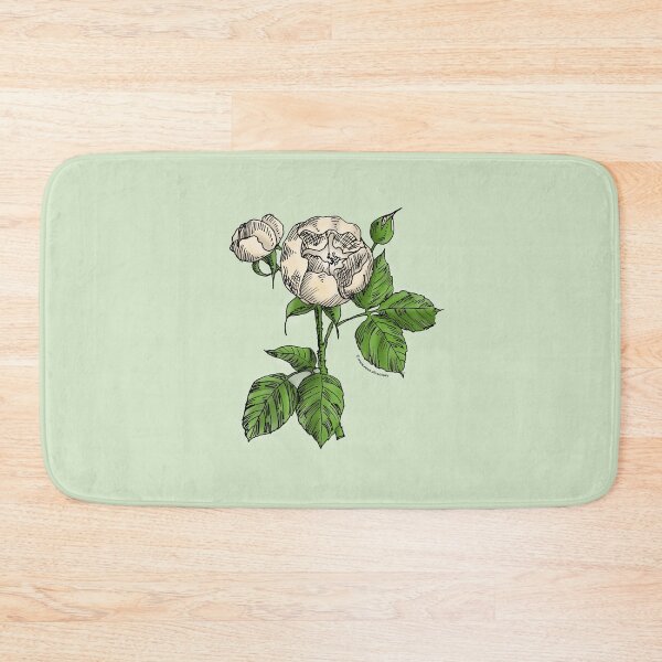 Item preview, Cream Globular Rose Bloom Semi-Double 8-15 Petals In 2 Rows designed and sold by Rachael Taylor.