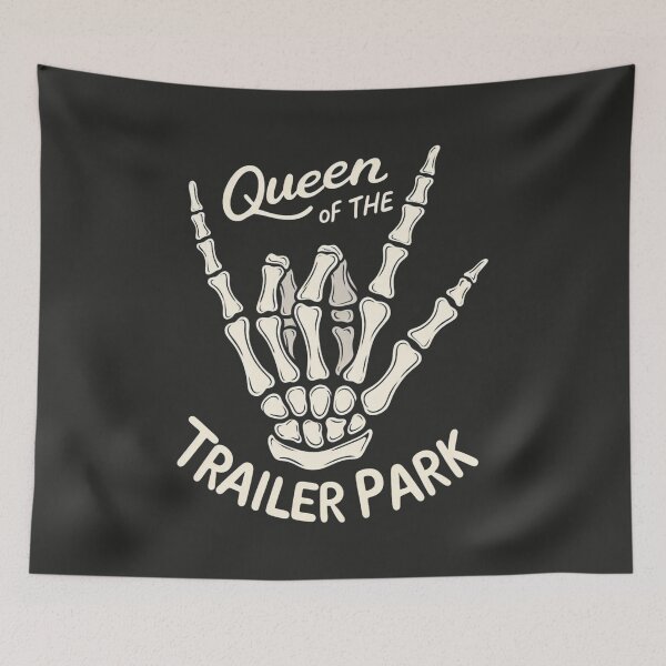 Item preview, Queen Of The Trailer Park designed and sold by CreepyCornerArt.