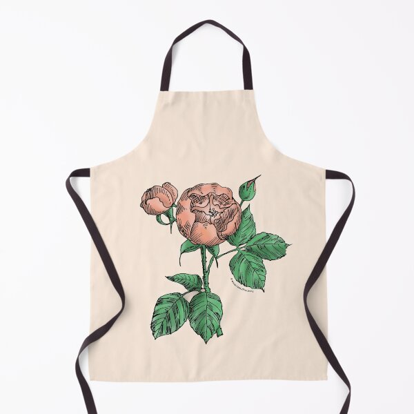 Item preview, Apricot Globular Rose Bloom Semi-Double 8-15 Petals In 2 Rows designed and sold by Rachael Taylor.