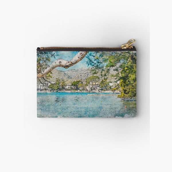 Item preview, Puerto Pollensa Mallorca Watercolour Effect designed and sold by GG WALL ART.