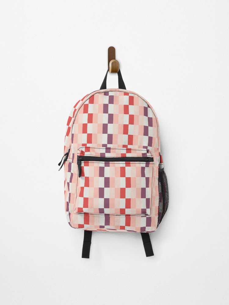 Thumbnail 1 of 3, Backpack, Colorful Rectangles pattern designed and sold by kallyfactory.