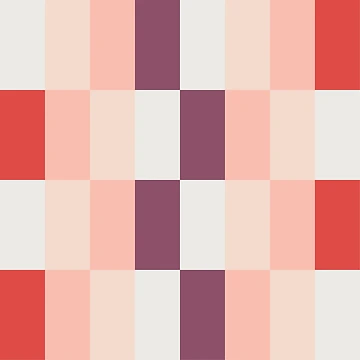 Artwork thumbnail, Colorful Rectangles pattern by kallyfactory