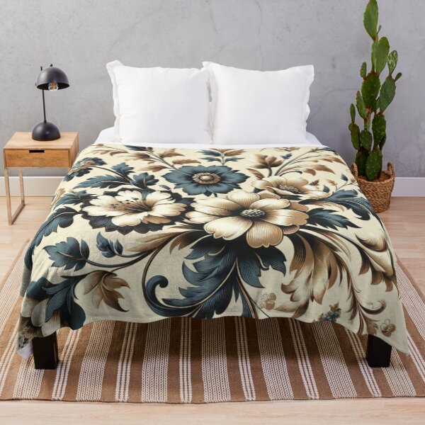Item preview, Elegant Fusion: Modern Vintage Floral Pattern designed and sold by Prosser87.