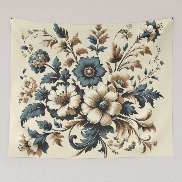 Item preview, Elegant Fusion: Modern Vintage Floral Pattern designed and sold by Prosser87.