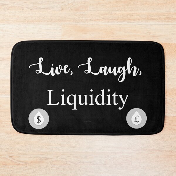 Item preview, Live, Laugh, Liquidity Currency Dollar Pound designed and sold by Logo-A-GoGo.