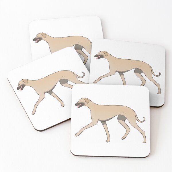 Item preview, Sloughi dog art designed and sold by Yaragold.