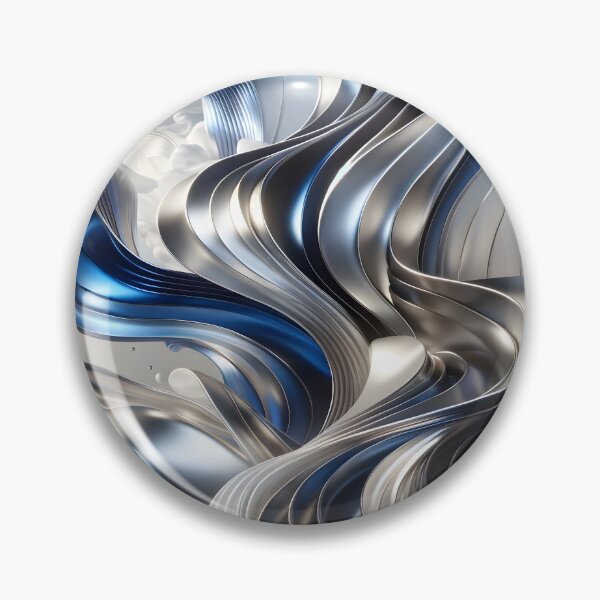 Item preview, Metallic waves and fluid play designed and sold by JoshuaCardiff.