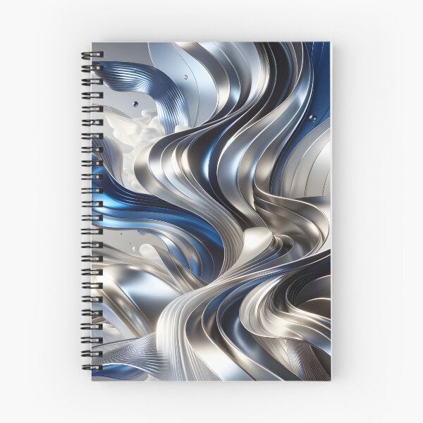 Item preview, Metallic waves and fluid play designed and sold by JoshuaCardiff.