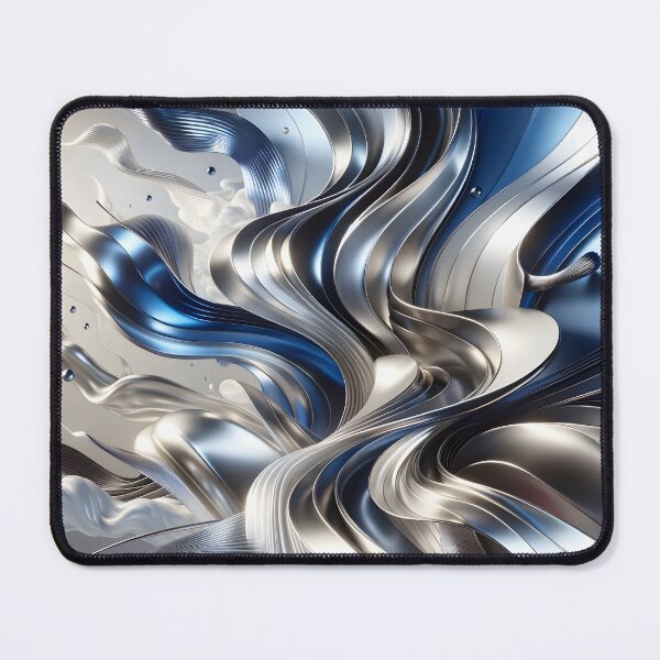 Item preview, Metallic waves and fluid play designed and sold by JoshuaCardiff.