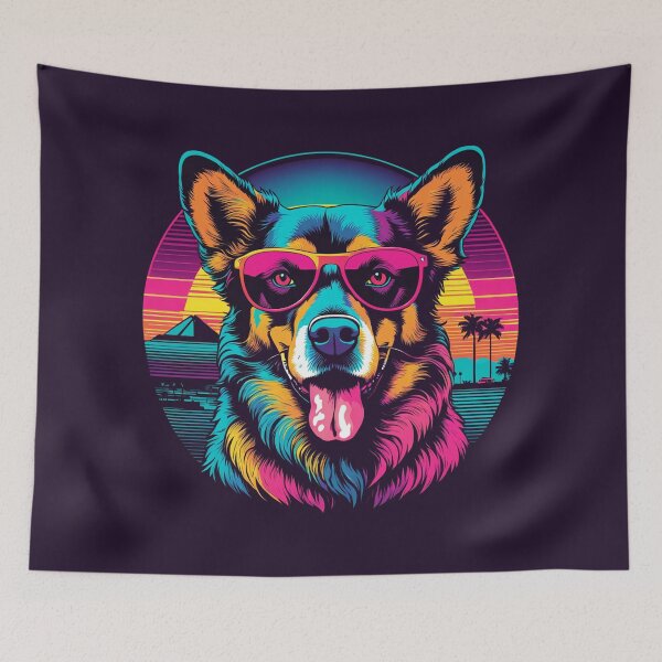 Item preview, Canine glasses the accessory that elevates your furry friend's look to another level, turning each ordinary moment into an opportunity to express personality and style designed and sold by Pulsant  Paintings.