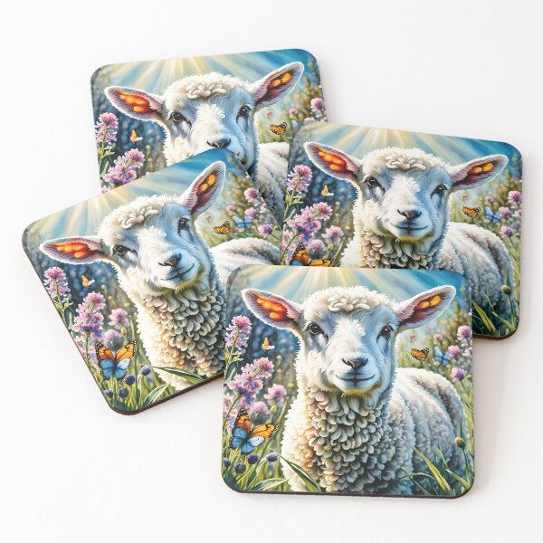Item preview, Springtime lamb designed and sold by Lilsilverfish.