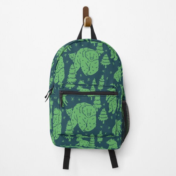 Item preview, Majestic Bears Roaming Amidst the Enchanted Forest designed and sold by katdogdesign.