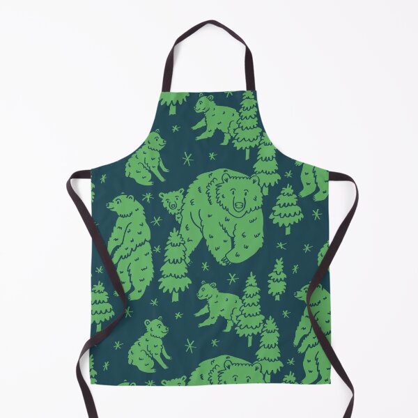 Item preview, Majestic Bears Roaming Amidst the Enchanted Forest designed and sold by katdogdesign.