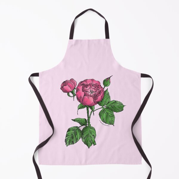 Item preview, Mid Pink Globular Rose Bloom Semi-Double 8-15 Petals In 2 Rows designed and sold by Rachael Taylor.