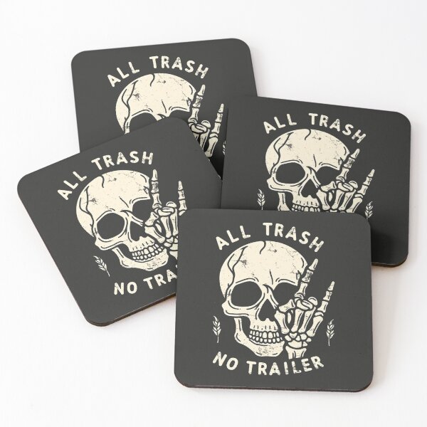 Item preview, All Trash No Trailer designed and sold by CreepyCornerArt.