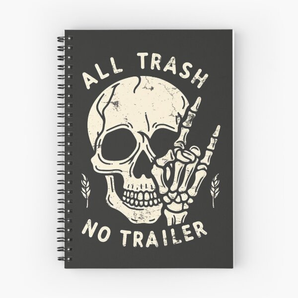 Item preview, All Trash No Trailer designed and sold by CreepyCornerArt.