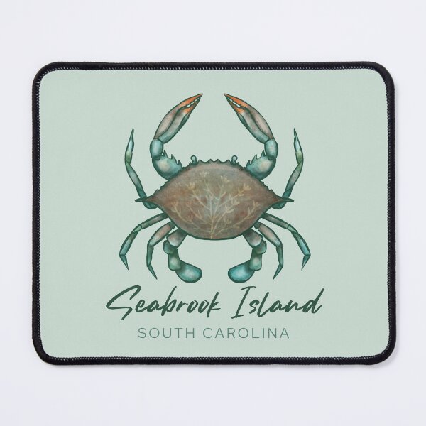 Item preview, Seabrook Island South Carolina SC Blue Crab designed and sold by carolinafound.