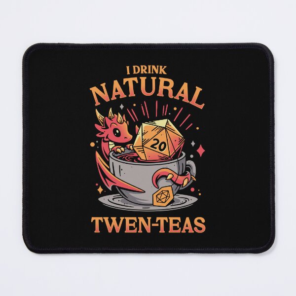Item preview, D20 Tea Time - Roleplayer Drink designed and sold by Snouleaf.