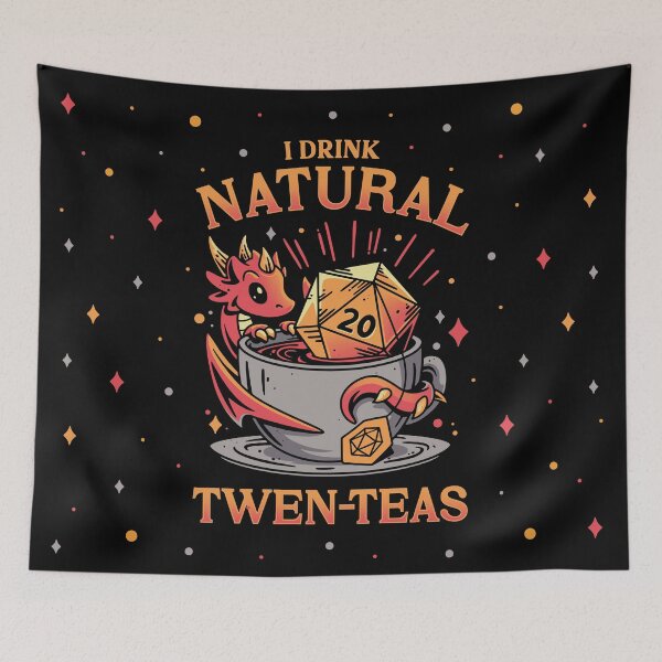 Item preview, D20 Tea Time - Roleplayer Drink designed and sold by Snouleaf.