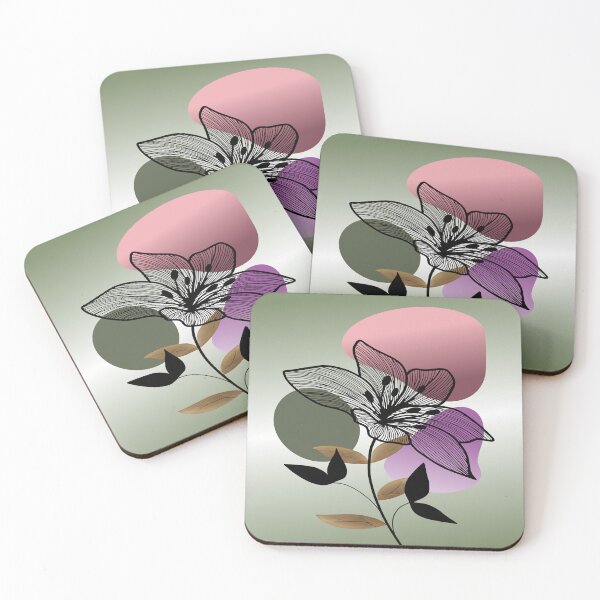 Artikelvorschau, Abstraktes Heimdekorations-Minimalist-Blumen-Linienkunst-Wandplakat entworfen und verkauft von jayne0524.