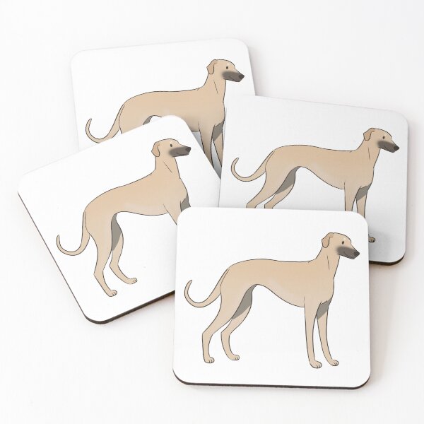 Item preview, Sloughi dog art designed and sold by Yaragold.
