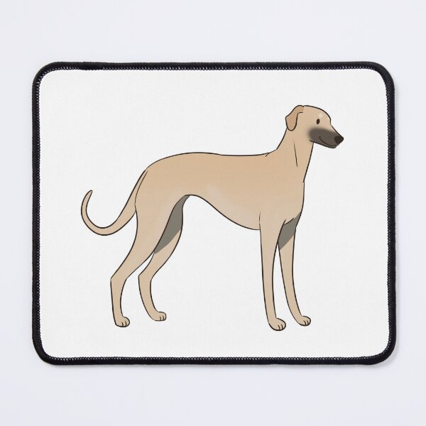 Item preview, Sloughi dog art designed and sold by Yaragold.