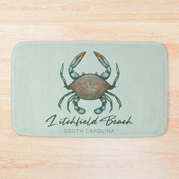 Item preview, Litchfield Beach South Carolina SC Blue Crab designed and sold by carolinafound.