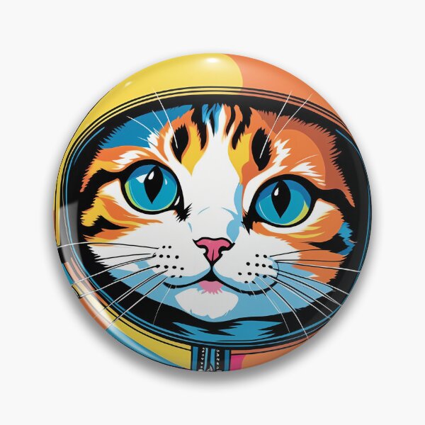 Item preview, Space Cat Astronaut  designed and sold by TasiaZenzura.