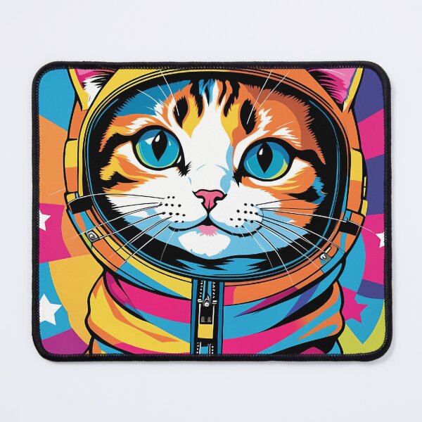 Item preview, Space Cat Astronaut designed and sold by TasiaZenzura.