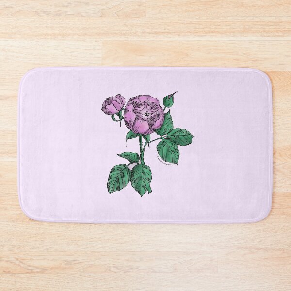 Item preview, Purple Globular Rose Bloom Semi-Double 8-15 Petals In 2 Rows designed and sold by Rachael Taylor.