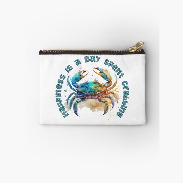 Item preview, Happiness is a day spent crabbing designed and sold by ChefOCreations.