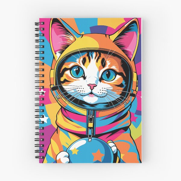 Item preview, Space Cat Astronaut  designed and sold by TasiaZenzura.