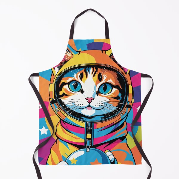 Item preview, Space Cat Astronaut designed and sold by TasiaZenzura.