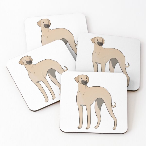 Item preview, Sloughi dog art designed and sold by Yaragold.