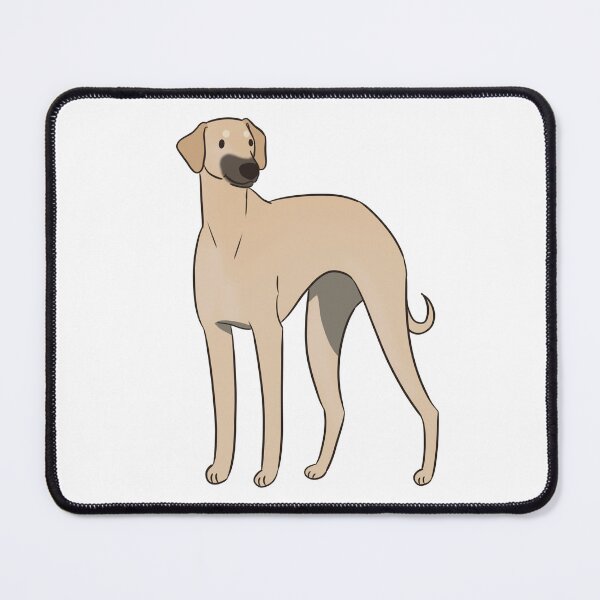 Item preview, Sloughi dog art designed and sold by Yaragold.